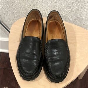 Cole Haan Black Leather Loafers